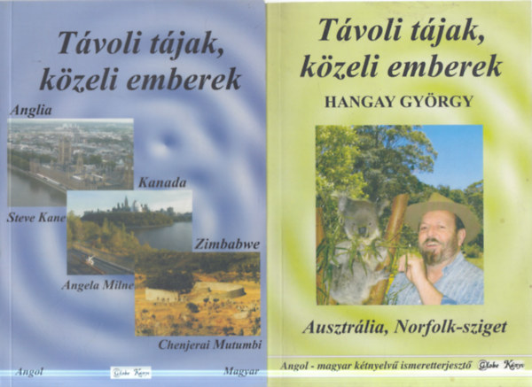 2 db. T�voli t�jak, k�zeli emberek (Anglia, Kanada, Zimbabwe + Ausztr�lia, Norfolk-sziget)