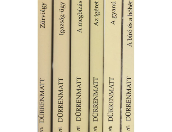 Friedrich Dürrenmatt - Válogatott elbeszélések I-VI.