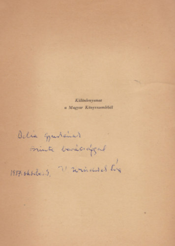 V. Windisch �va - Fejezetek a k�nyvt�rosi p�lya magyarorsz�gi kialakul�s�nak t�rt�net�b�l (Dedik�lt)