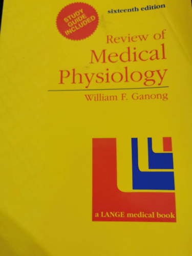 William F. Ganong - Review of Medical Physiology/Study Guide Included 17th Edition