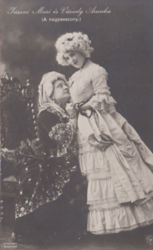 Jászai Mari és Várady Aranka (A nagyasszony) (képeslap)