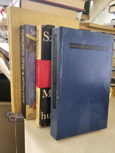 Szabó Magda - 4db Szabó Magda kötet: Hullámok kergetése+ Zeusz küszöbén+ Mózes egy, huszonkettő+ Mondják meg Zsófikának