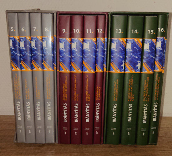 Stefan Kassay - 12 kötet - Irányítás 5-8. / Irányítás 9-12. / Irányítás 13-16. - Az egyes kötetk címei a leírásban olvashatók