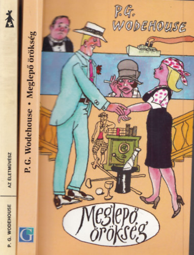 P.G.Wodehouse - 2 db. P.G. Wodehouse: Az életművész + Meglepő örökség