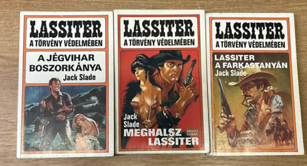 3 db Lassiter ktet (A farkastanyn, A jgvihar boszorknya, Meghalsz Lassiter)