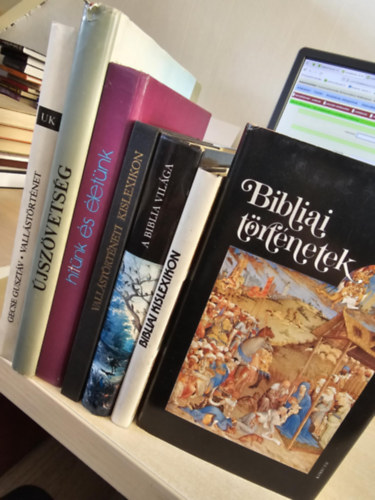 Gecse Guszt�v - 7db-os vall�si K�NYVMENT� AJ�NLAT: Bibliai t�rt�netek+ Bibliai kislexikon+ A Biblia vil�ga+ Vall�st�rt�neti kislexikon+ Hit�nk �s �let�nk+ �jsz�vets�g+ Vall�st�rt�net