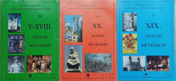 Horvth Lszln - Barangols a mvszettrtnetben 6-7-8. osztly (3 ktet)