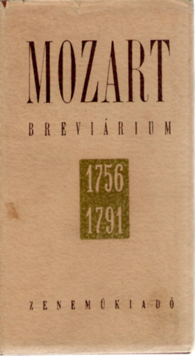 Kovcs Jnos - Mozart Brevirium