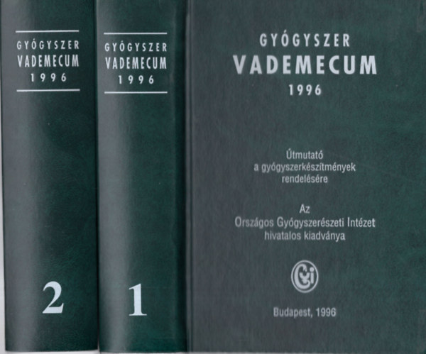 Dr. Borvendg Jnos  (szerk.) - Gygyszer vademecum 1996 I-II.