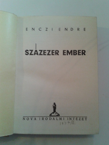 Enczi Endre - Szzezer ember