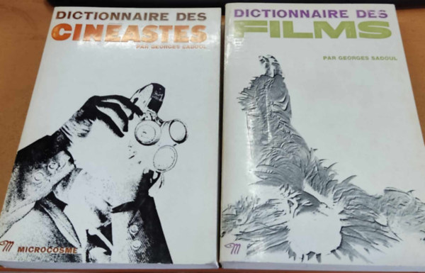 Georges Sadoul - Dictionnaire des Cineastes + Dictionnaire des Films (2 kötet)