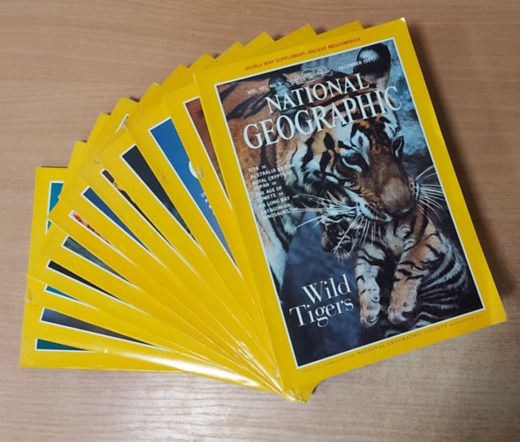 National Geographic - National Geographic 1997. jan, feb, maj, jul, aug, szept, okt nov, dec (11 db)