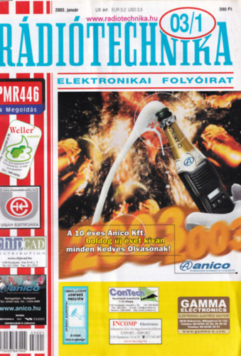 B�kei Ferenc  (F�szerk) - R�di�technika 2003. (teljes �vfolyam sz�monk�nt)