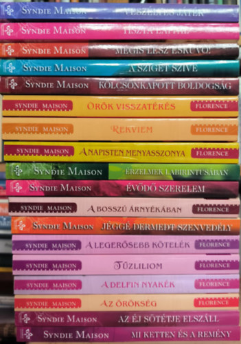 Syndie Maison - 18 db Syndie Maison regény