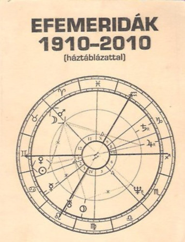 Efemeridk 1910-2010 (hztblzattal) I.