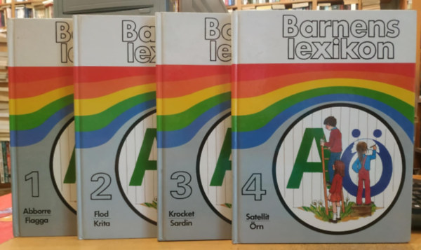 Lars Gunnar Larsson, Hardy Hedman Tord Nygren  (illus.) - Barnens Lexikon 1-4. (I-IV.)