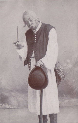 Gabányi Árpád színész (képeslap)