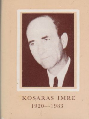 Kosaras Imre 1920-1983 (miniknyv) (szmozott)
