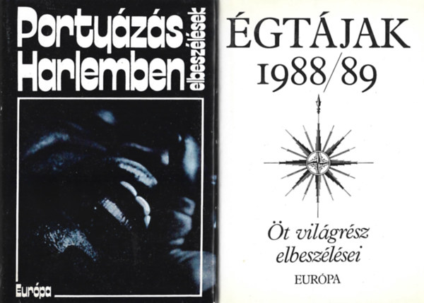 2 db k�nyv, Porty�z�s Harlemben, �gt�jak 1988/89