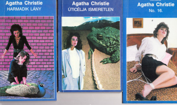 Agatha Chrisite - Úticélja ismeretlen + No. 16. + Harmadik lány (3 mű)