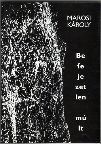 Marosi K�roly - Befejezetlen m�lt