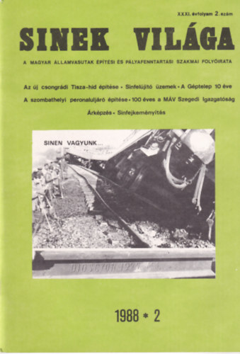 P�l J�zsef - S�nek vil�ga 1988. 2. - XXXI. �vfolyam 2. sz�m