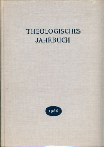Albert Dnhardt - Theologisches Jahrbuch