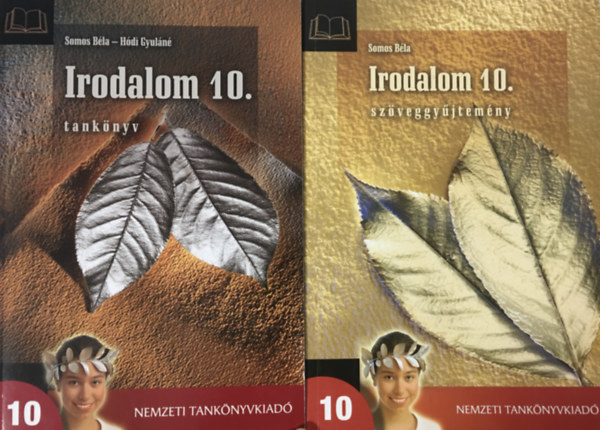 Somos Béla - Irodalom 10. Tankönyv + Szöveggyűjtemény (2 kötet)