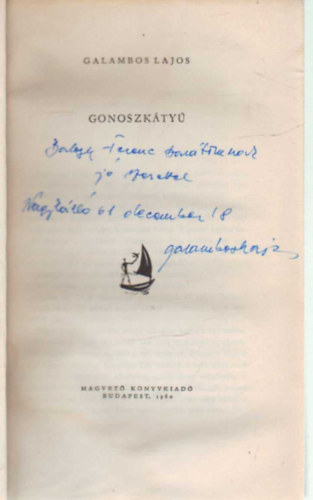 Galambos Lajos - Gonoszk�ty�