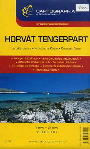 Cartographia - Horvt tengerpart (orszgrsztrkpek)