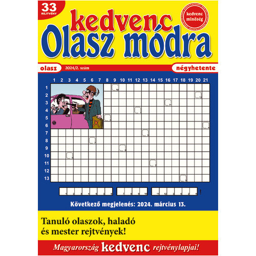 Kedvenc Olasz módra 2024/2