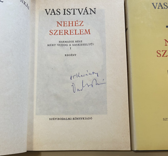 Vas Istv�n - Neh�z szerelem III. - Mi�rt vijjog a saskesely�? I-II.