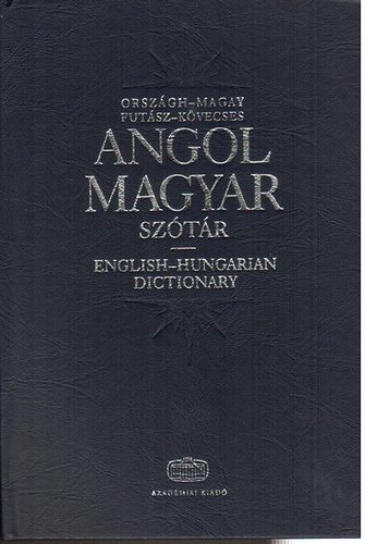 Orszgh-Magay-Futsz-Kvecses - Angol-magyar sztr