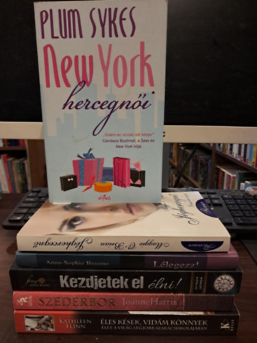 Maggie O'Brian, Plum Sykes, Rbert Katalin, Joanne Harris, Kathleen Flinn Anne-Sophie Brasme - 6 db-os szrakoztat irodalom KNYVMENT AJNLAT: Llegezz! +Jghercegn +New York hercegni +Kezdjetek el lni! +Szederbor +les ksek, vidm knnyek (let a vilg legjobb szakcsiskoljban)