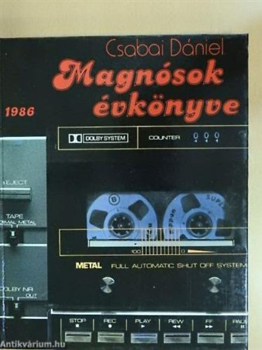 Csabai Dniel - Magnsok vknyve 1986