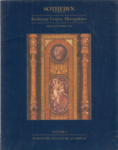 Sotheby's - Stokesay Court, Shropshire-Volume 1  (september/oktober 1994)