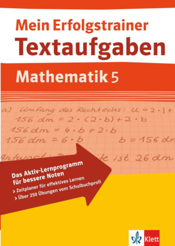 Mein Erfolgstrainer. Textaufgaben Mathematik 5. Klasse