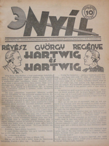 Dr. Sz�nt� Andor  (szerk.) - Ny�l I. �vfolyam 25. sz�m