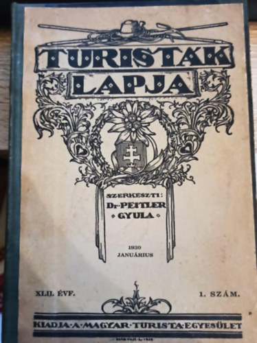 Turistk Lapja 1930 - Teljes vfolyam