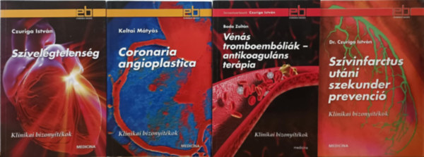 Dr. Dr. Keltai M�ty�s, Boda Zolt�n Czuriga Istv�n - Kardiol�giai szakk�nyvcsomag