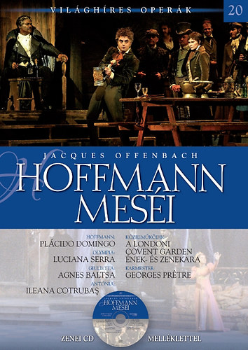 Sieiro, Susana, Canagueral, Alberto Jacques Offenbach - Hoffmann meséi - Zenei CD melléklettel
