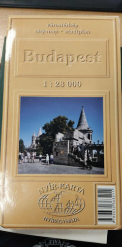 Budapest v�rost�rk�p 1:28 000