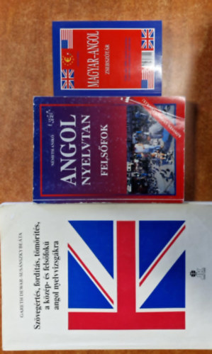 N�meth Anik�, Tak�cs Erika  Gareth Dewar- Sus�nszky Be�ta (szerk.) - 3db angol nyelvtanul� k�nyv:Sz�veg�rt�s, ford�t�s, t�m�r�t�s, a k�z�p- �s fels�fok� angol nyelvvizsg�kra + Angol nyelvtan-fels�fok,angol zsebsz�t�r