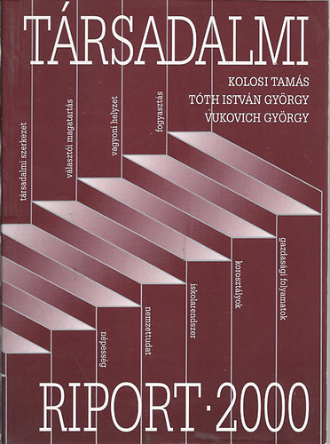 Kolosi-Tth-Vukovich - Trsadalmi riport 2000