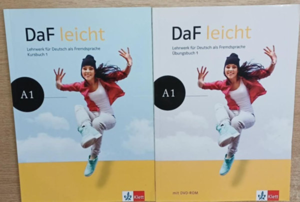 DaF leicht - Lehrwerk f�r Deutsch als Fremdsprache Kursbuch 1 + Lehrwerk f�r Deutsch als Fremdsprache �bungsbuch 1 A1 (dvd mell�klettel)