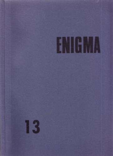 Enigma 4. vfolyam, 1997., 13. szm