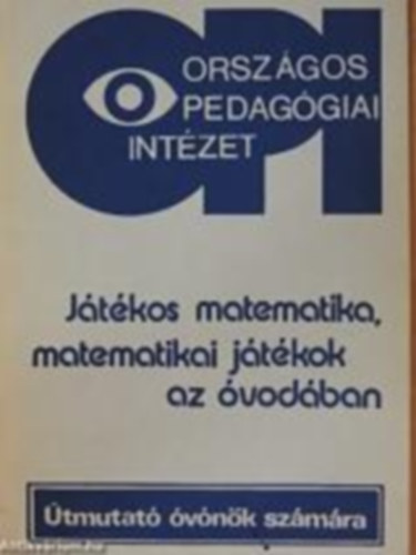 J�t�kos matematika, matematikai j�t�kok az �vod�ban