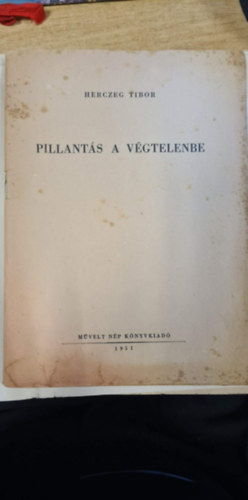 Herczeg Tibor - Pillantás a végtelenbe