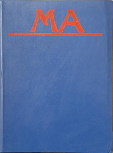 MA irodalmi s kpzmvszeti folyirat-1919-1920