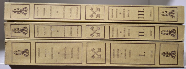 Vatik�ni Magyar Okiratt�r - M�sodik sorozat I-III. - Magyarorsz�gi p�pai k�vetek jelent�sei 1524-1526. + Buonvisi b�bornok b�csi nuntius jelent�sei + Erd�lyorsz�gi p�pai k�vetek jelent�sei VIII. Kelemen idej�b�l